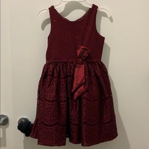 emily west girls size 7 dress
